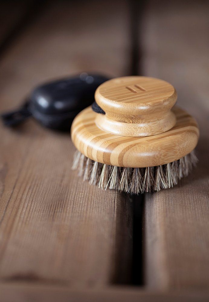 Körperbürste aus Bambus