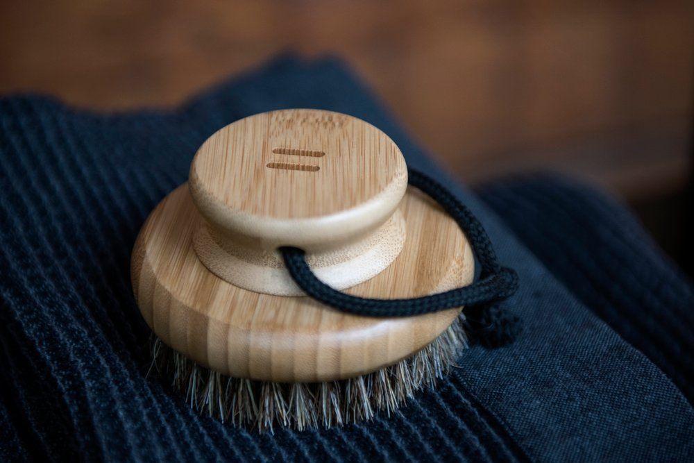 Körperbürste aus Bambus