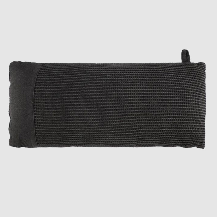 Saunakissen 50x22 cm Schwarz/Grau