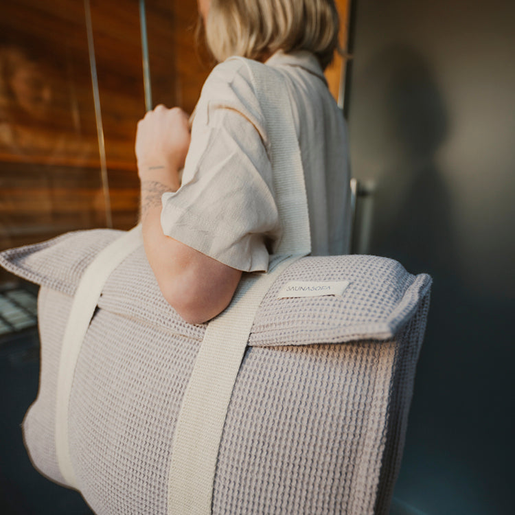 Saunasofa Set, Anthrazit