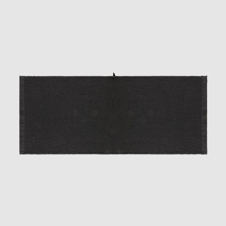 Sitzauflage 60x160 cm Schwarz/Grau