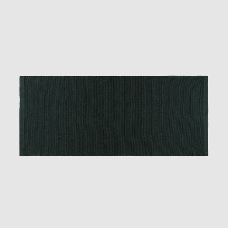 Sitzauflage 60x160 cm Schwarz/Dunkelgrün