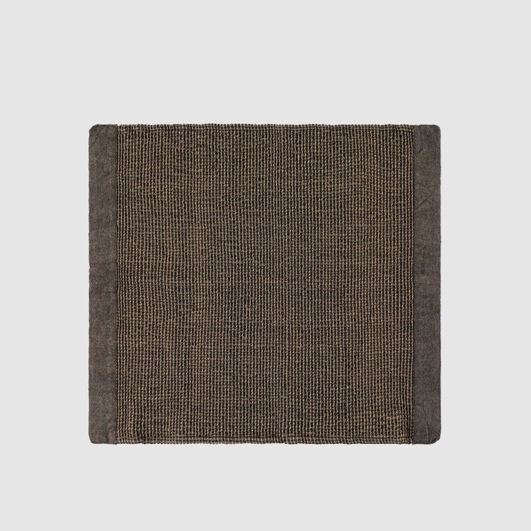 Sitzauflage 50x60 cm Schwarz/Beige