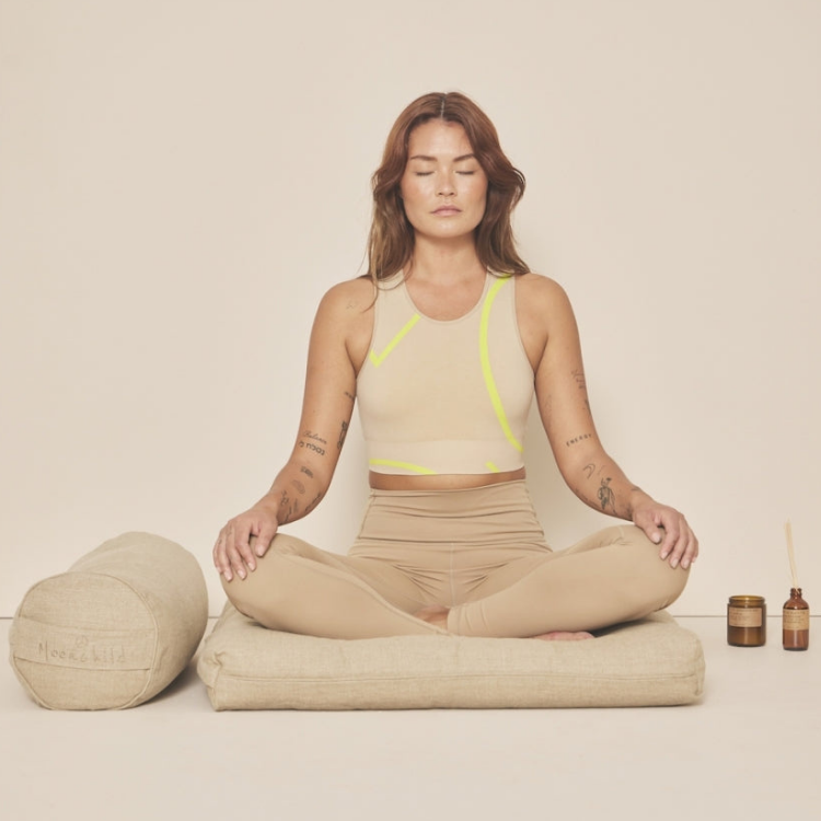 Runde Nackenrolle Natur