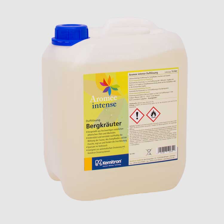 Bain de vapeur Aromee intense Herbes de montagne 5l