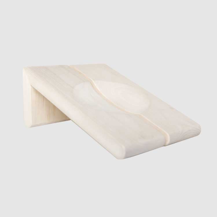 Kopfstütze Standard aus Espenholz