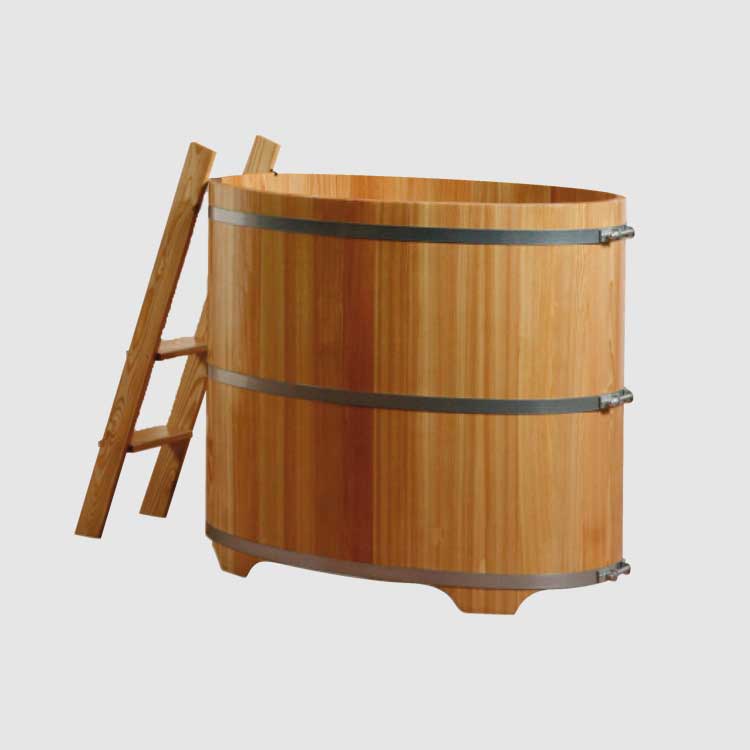 Tauchbottich aus Lärchenholz