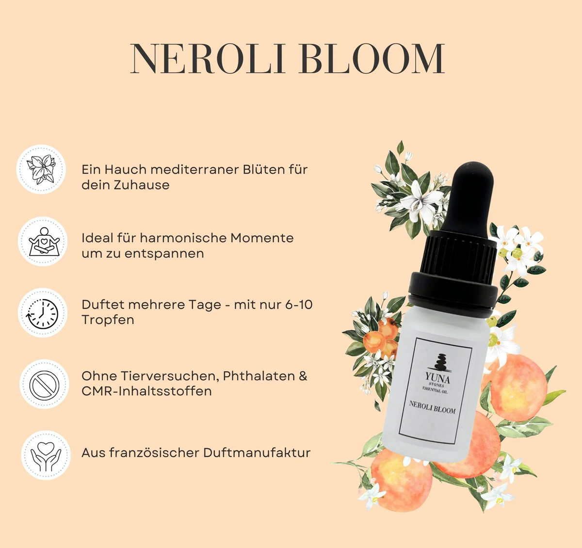 Yuna Duftöl Neroli Bloom