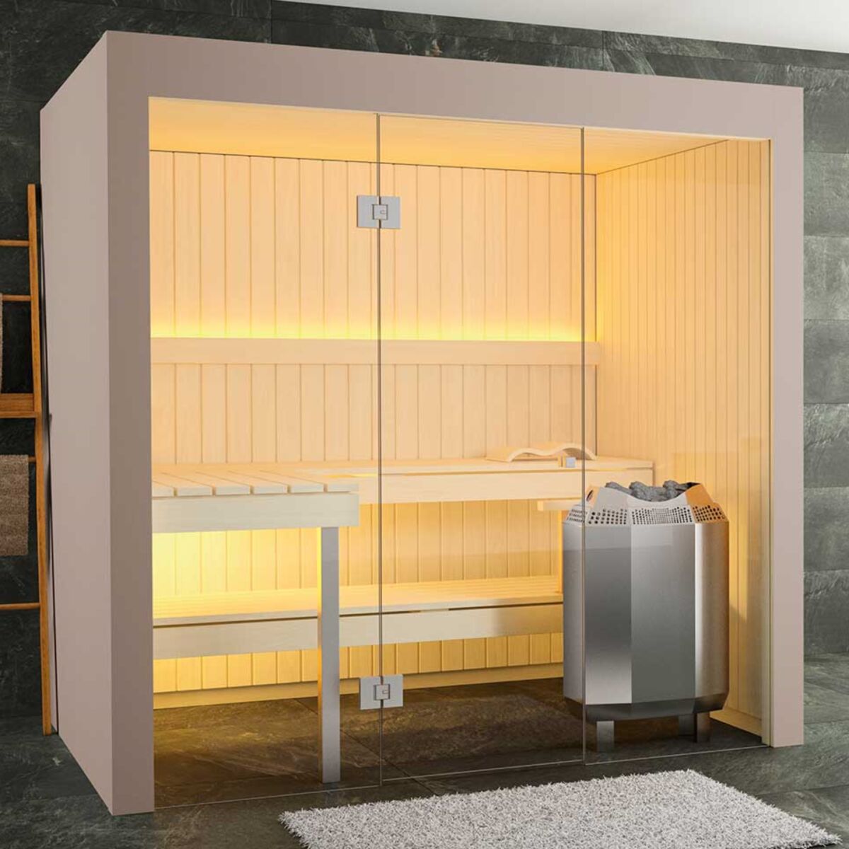 Nido Indoor - Modulare Sauna konfigurieren