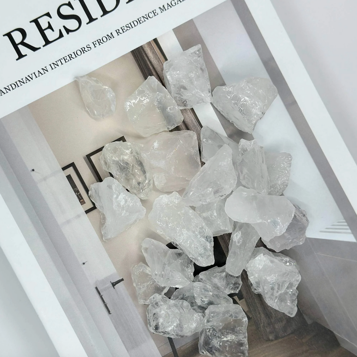 Yuna Edelstein Diffuser White Quartz Aqua Essence