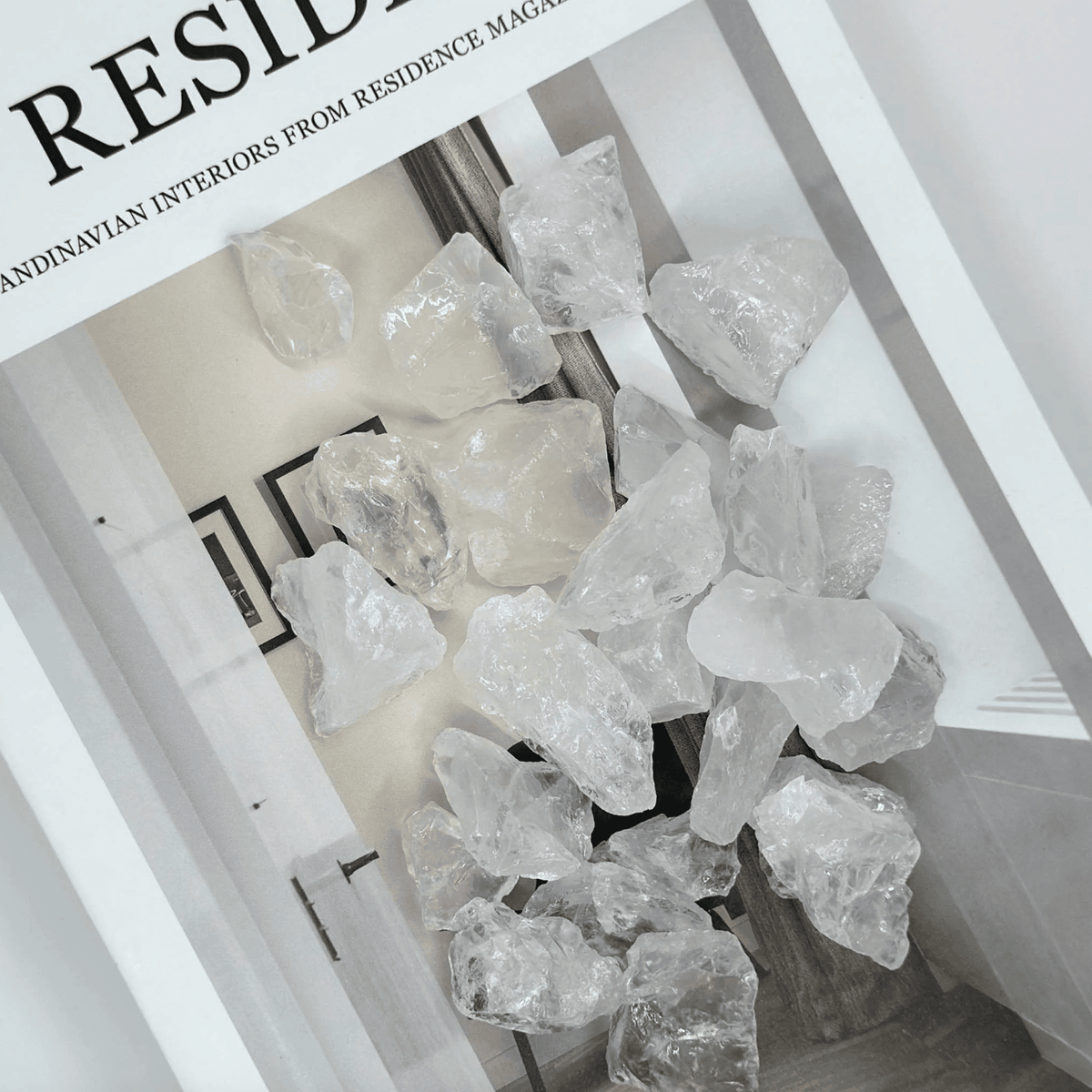 Yuna Edelstein Diffuser White Quartz Aqua Essence